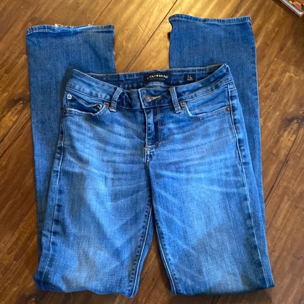 Lucky Brand Lolita Boot Jeans 2/26 Regular Medium Wash